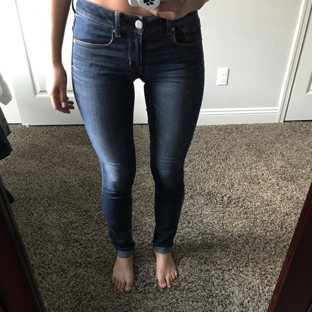 American Eagle skinny jeans (long)